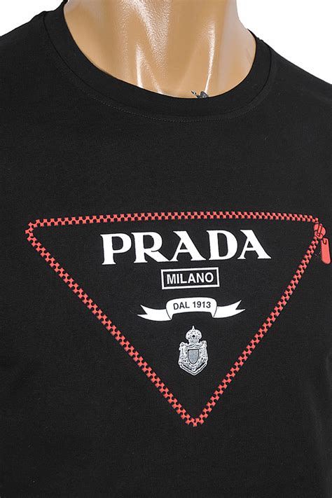 mens prada tshirts|prada men's t shirts clearance.